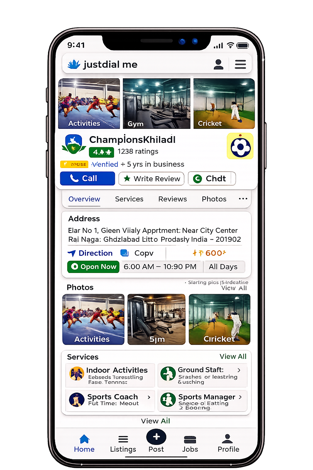 List your sports business on ChampionsKhiladi.com