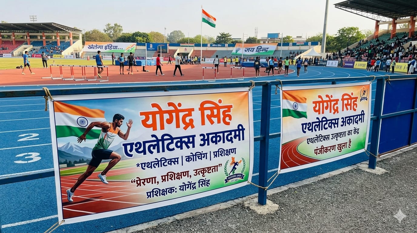 Yogendra Singh Athletics Academy Tanda Stediyum Bulandshahr
